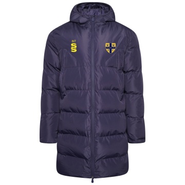 Active Long Padded Jacket - Navy