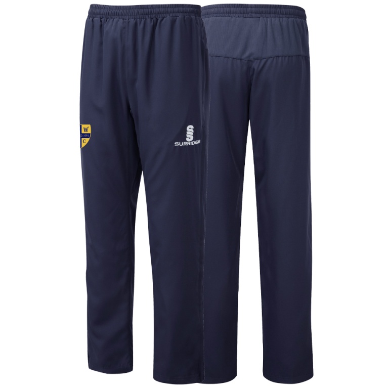 Women's Poplin Track Pant : Navy