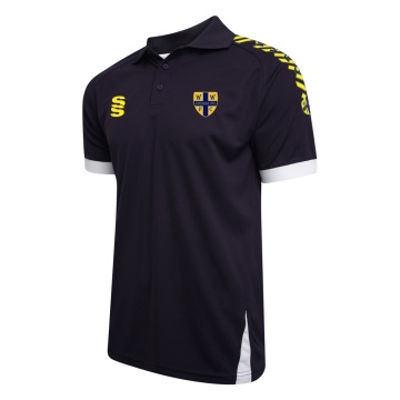 Fuse Polo Shirt : Navy / White